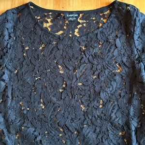 Bebe lace top